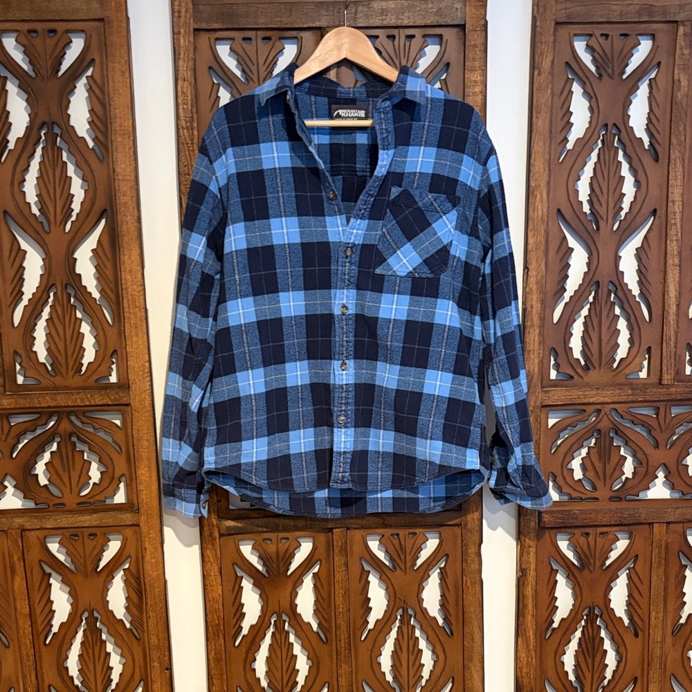 Mountain Khakis Blue Plaid Flannel (Men’s)